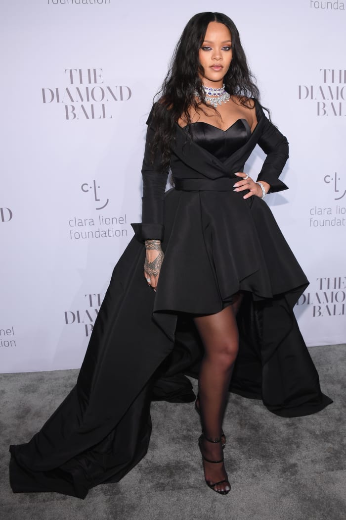 Rihanna at her 3rd annual Diamond Ball benefitting The Clara Lionel Foundation. Photo: Dimitrios Kambouris/Getty Images