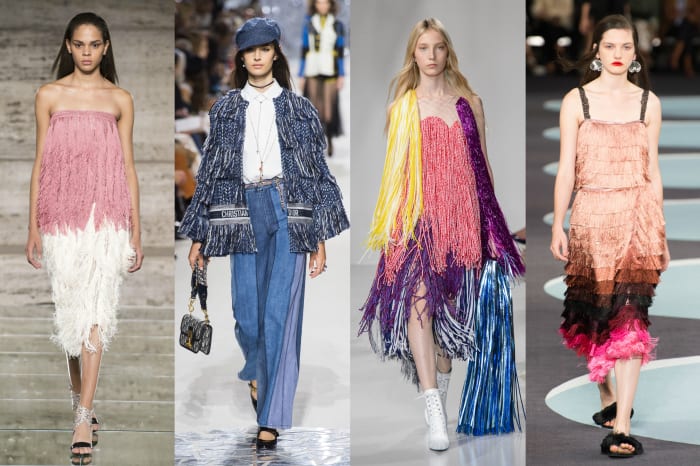 Designers Want You Decked Out in Seriously Fancy Fringe Next Spring ...