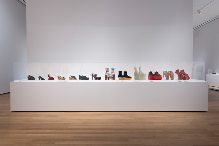 Installation view of 'Items: Is Fashion Modern?' The Museum of Modern Art, New York, October 1, 2017-January 28, 2018. © 2017 The Museum of Modern Art. Photo: Martin Seck