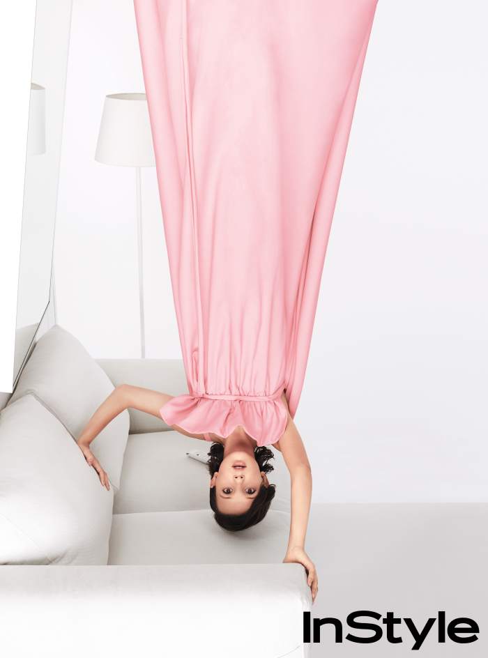 Millie Bobby Brown Goes Upside Down for 'InStyle' Fashionista