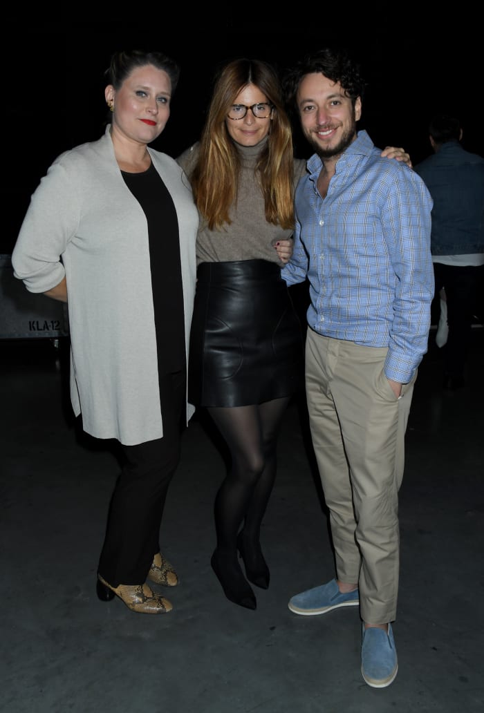 Jessica Michault, Cate Holstein and Adam Pritzker at the 2017 Fashion Tech Forum. Photo: Graylock/Fashion Tech Forum