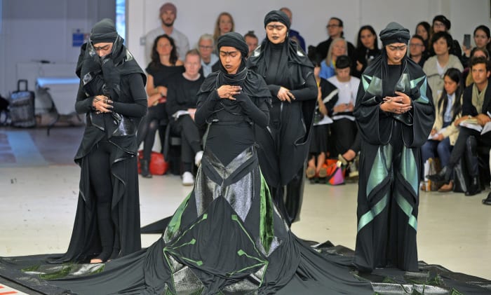 A RCA fashion show during London Fashion Week Men's June 2017. Photo: David M Benett/Dave Benett/Getty Images