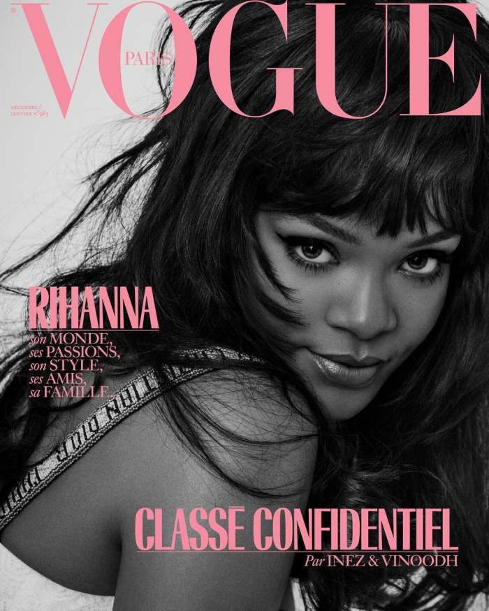 Rihanna 'Vogue' Paris Covers December 2017 Fashionista