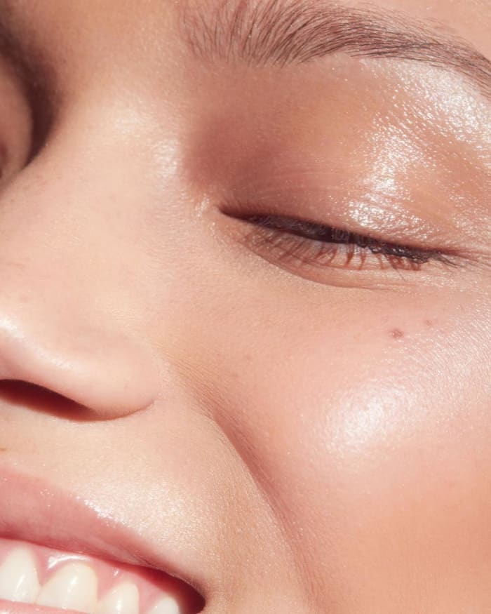 Lol, it me! Thanks, Paula's Choice! Photo: @glossier/Instagram
