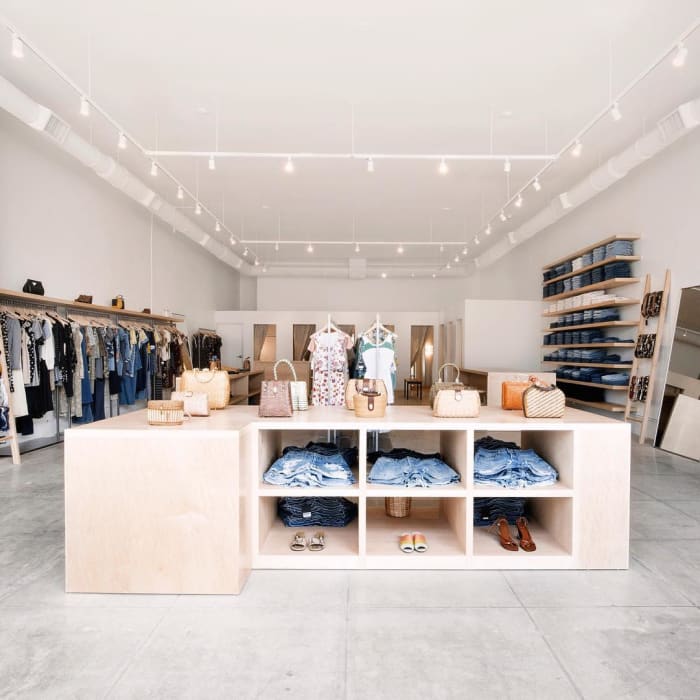 Reformation's Melrose Ave. vintage store. Photo: @reformation/Instagram