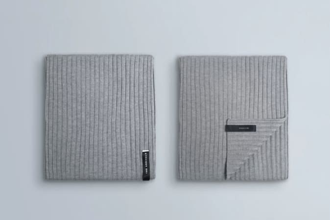 Aleks wool-cashmere scarf, $145, available at The Arrivals.