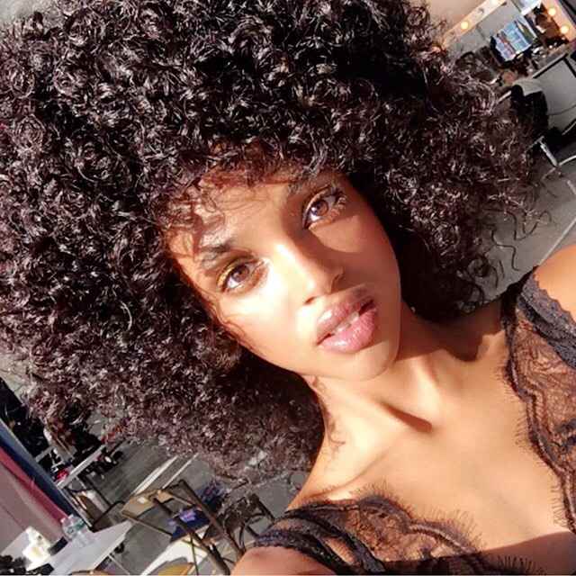 Aya Jones on set. Photo: @iamayajones/Instagram