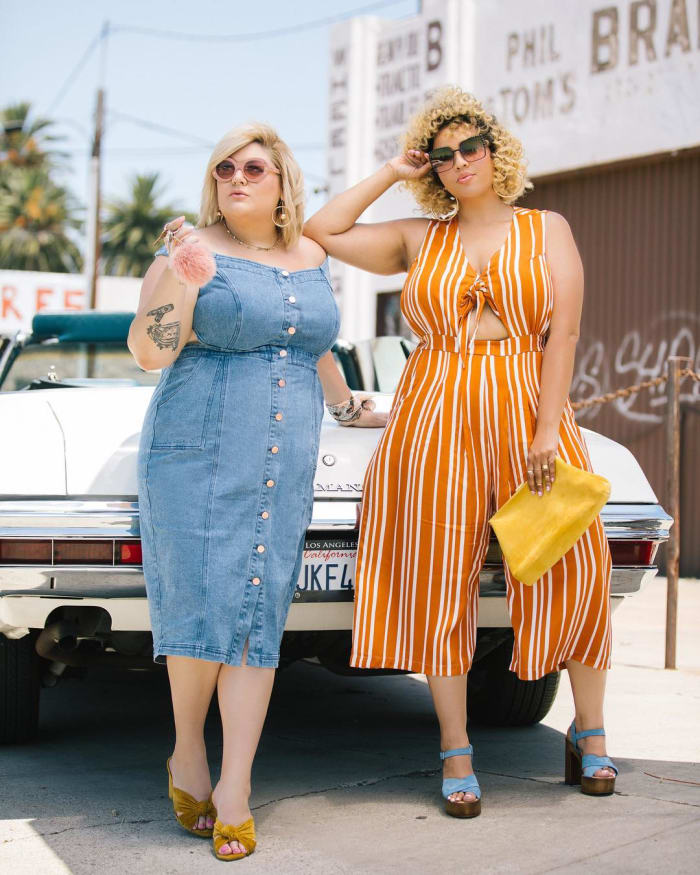 Nicolette Mason and Gabi Gregg in Premme. Photo: @premme_us/Instagram