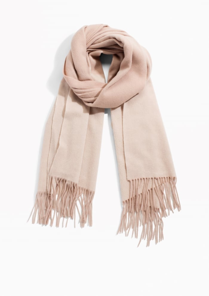 Two Tone Wool Blanket Scarf, $85, available at & Other Stories.