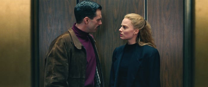 Jeff Gillooly (Sebastian 'Carter Baizen' Stan) and Tonya Harding (Margot Robbie). Photo: courtesy of Neon