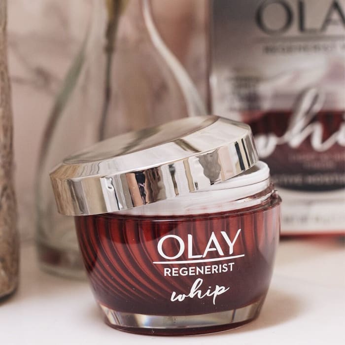 Olay's new Regnerist Whip Moisturizer. Photo: @angoodhue/Instagram