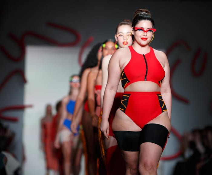 Chromat's Fall 2018 runway show at NYFW. Photo: @chromat/Instagram