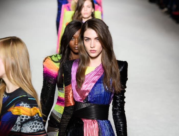 Balmain Leaned All the Way Into the Social Media Aesthetic for Fall ...