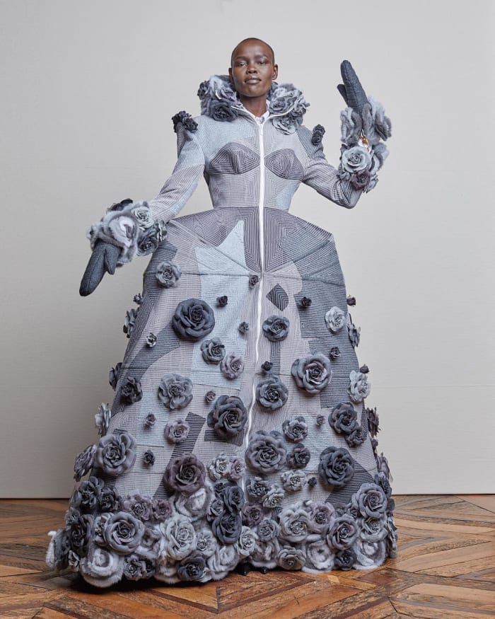 A look from Thom Browne's Fall 2018 collection. Photo: @thombrowneny/Instagram
