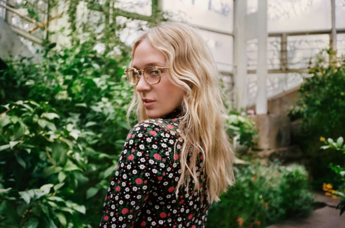 Warby Parker's Chloë Sevigny Crystal Overlay collaboration collection. Photo: Phillipe Cohen/Courtesy of Warby Parker