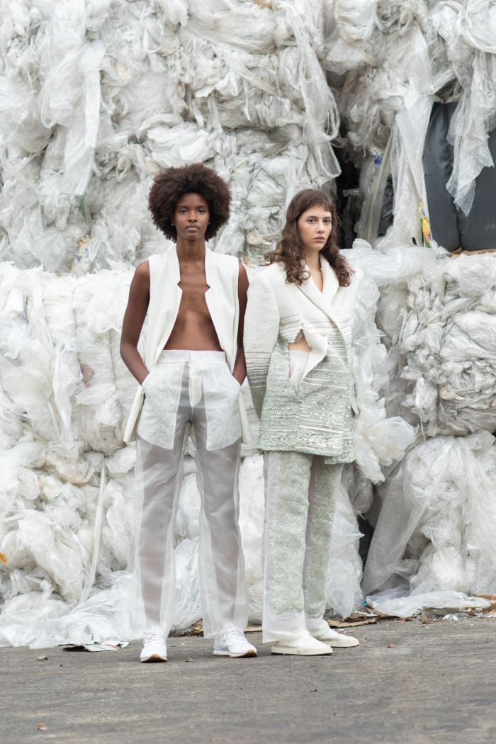 Looks from Jaadi Nogueira Fonseca's thesis collection. Photo: Emma Wedmore/Courtesy of Jaadi Nogueira Fonseca