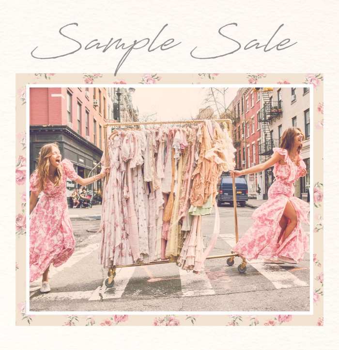 LoveShackFancy Sample Sale, 5/20 5/23, New York City Fashionista