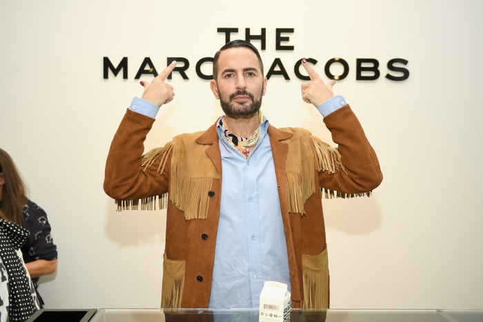 Marc Jacobs at The Marc Jacobs Soho block party at The Marc Jacobs store in New York City. Photo: Dimitrios Kambouris/Getty Images