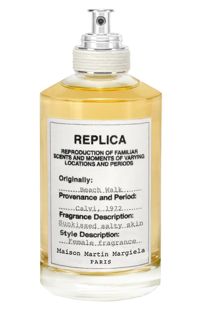Maison Margiela Replica Beach Walk, $126, available here. Photo: Courtesy of Maison Margiela Fragrances