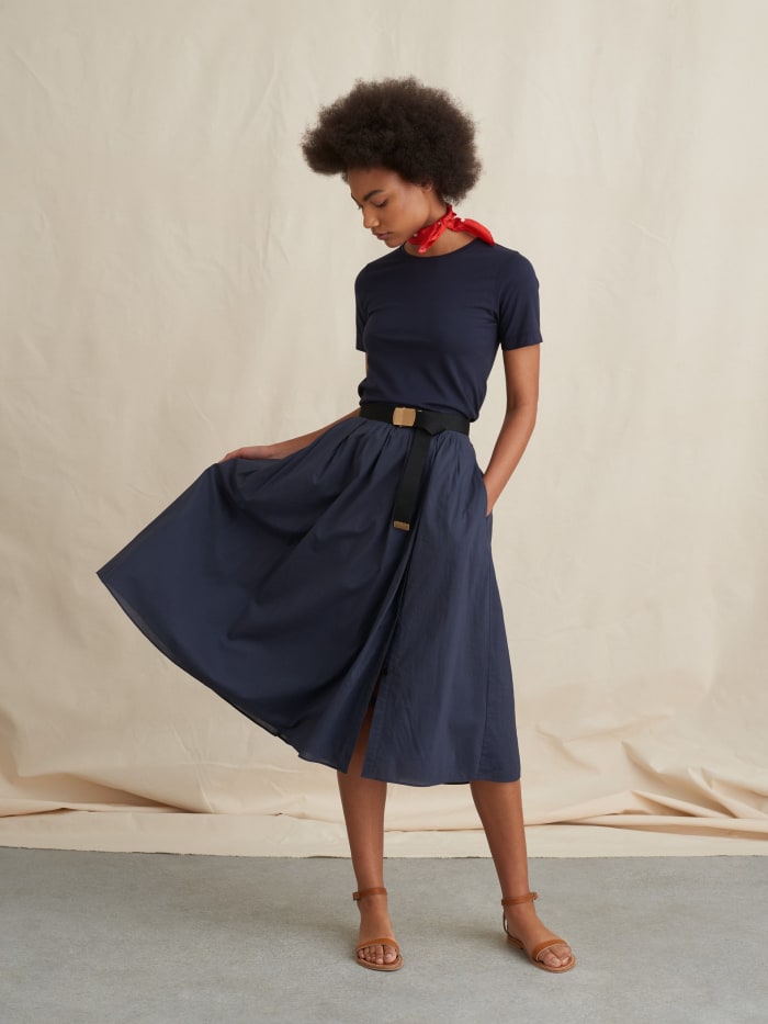 Alex Mill Midi Skirt, $128, available here.