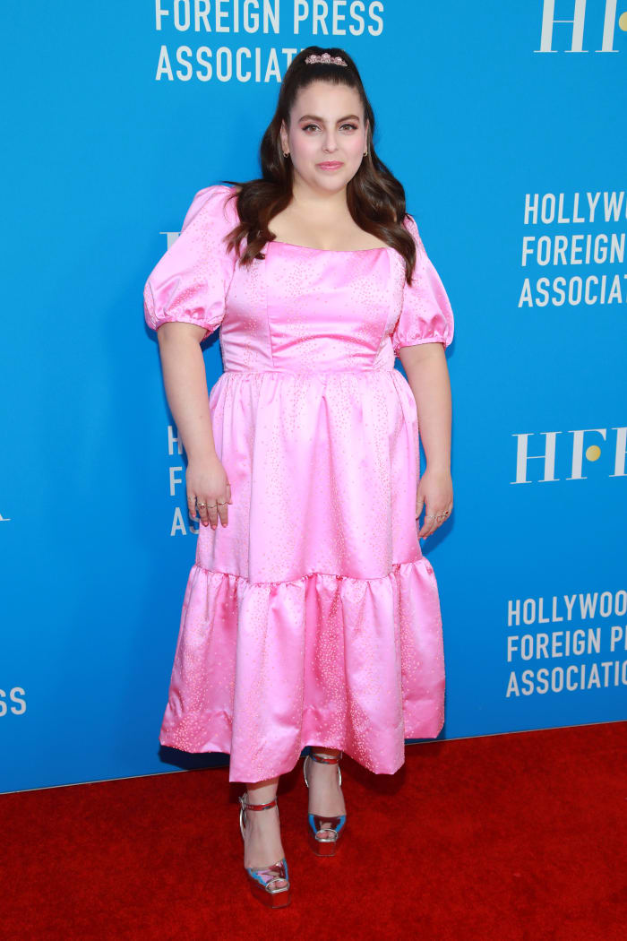Beanie Feldstein in Markarian at the Hollywood Foreign Press Association's 2019 Annual Grants Banquet in Beverly Hills, California. Photo: Rich Fury/Getty Images