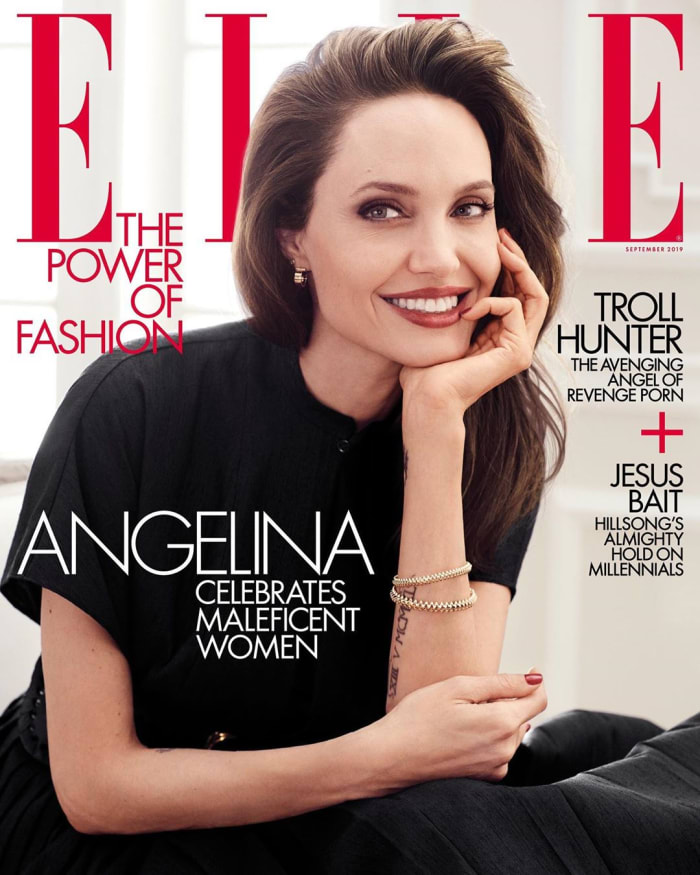 Must Read Angelina Jolie Covers the September 2019 Issue of 'Elle