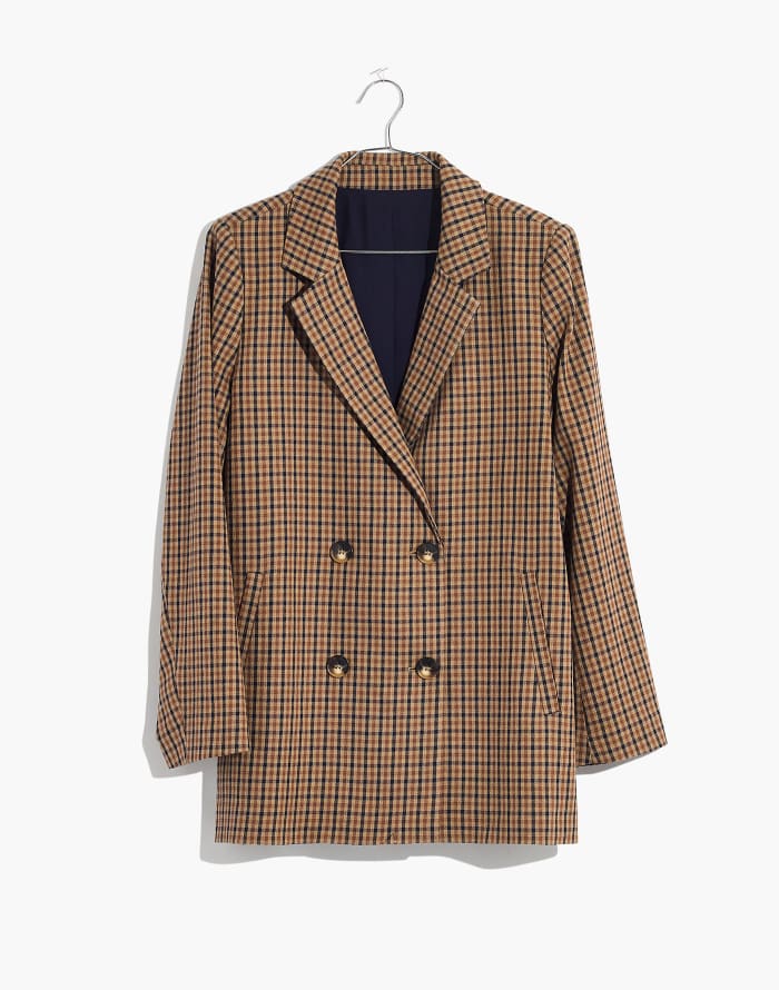 Maria Is Dreaming Up Outfits for Fall Involving This Plaid Blazer ...
