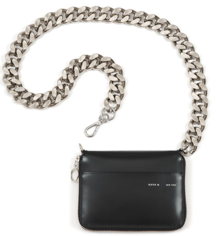 Kara Black Large Bike Wallet, $375, available here.