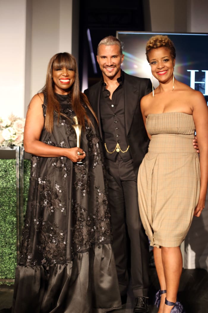 Mikki Taylor, Jay Manuel and Brandice Daniel at Harlem's Fashion Row 2019 Fashion Show & Style Awards in New York City. Photo: Johnny Nunez/WireImage