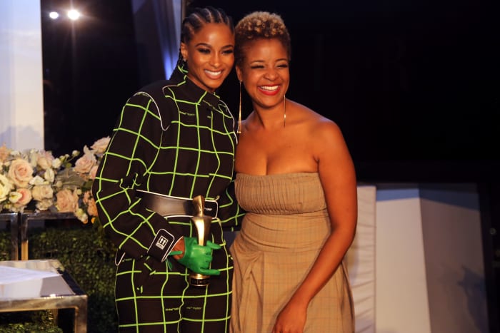 Ciara and Brandice Daniel at Harlem's Fashion Row 2019 Annual Fashion Show & Style Awards in New York City. Photo: Johnny Nunez/WireImage