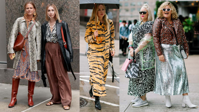 The Street Style Crowd Wore Their Best Animal Prints on Day 1 of New ...