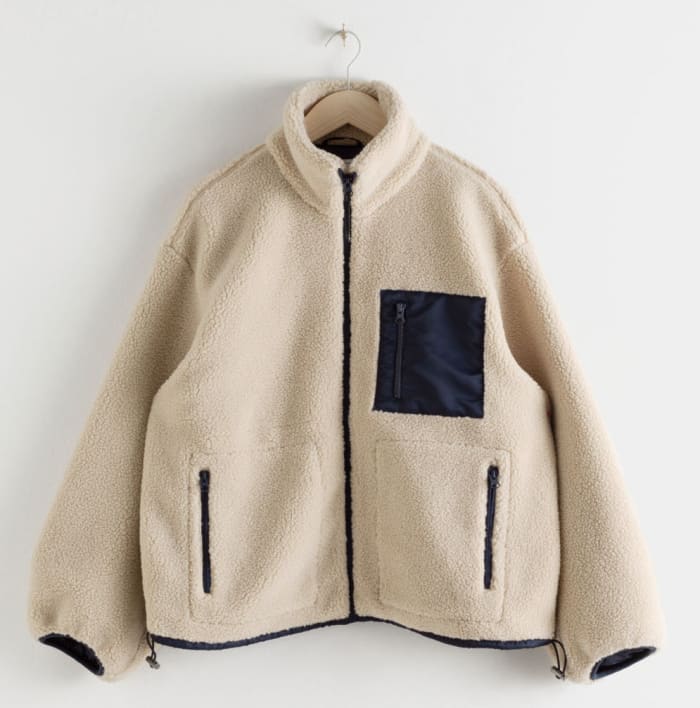 & Other Stories Relaxed Utility Fleece Jacket, $149, available here.