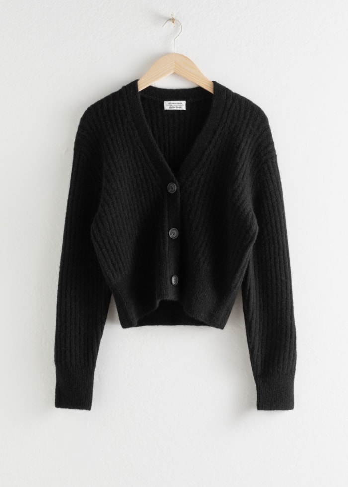& Other Stories Wool Blend Cardigan, $119, available here.
