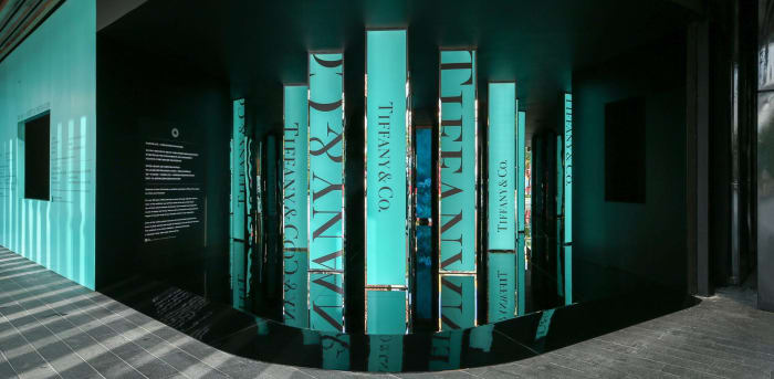 Entrance of Tiffany & Co.'s Shanghai "Vision & Virtuosity" exhibition. Photo: Courtesy of Tiffany & Co.