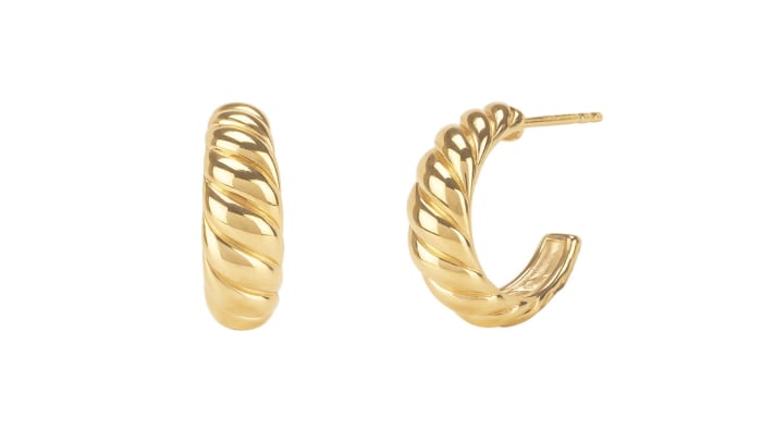 Dhani Wants to Dial Up Her Jewelry Aesthetic With These Gold Hoops