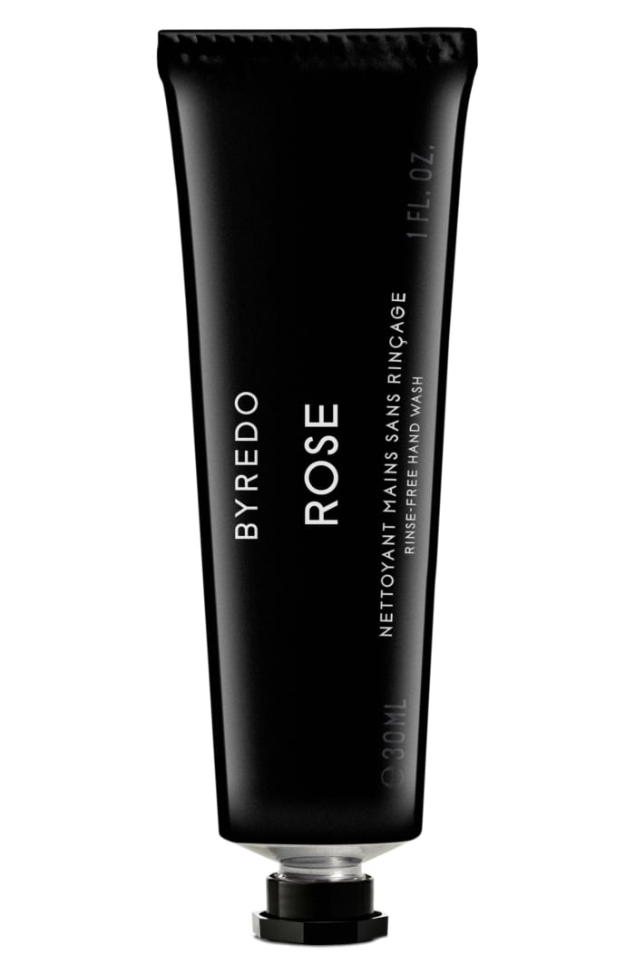 Byredo Rose Rinse-Free Hand Wash, $35, available here.