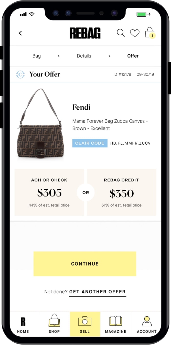 Rebag&#39;s New App Instantly Calculates the Current Resale Value of Designer Handbags - Fashionista