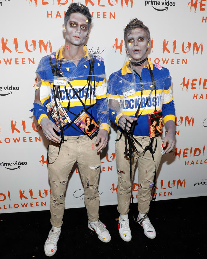 Kevin Herrington and Antoni Porowski at Heidi Klum's Annual Halloween Party at Cathédrale. Photo: Taylor Hill/Getty Images