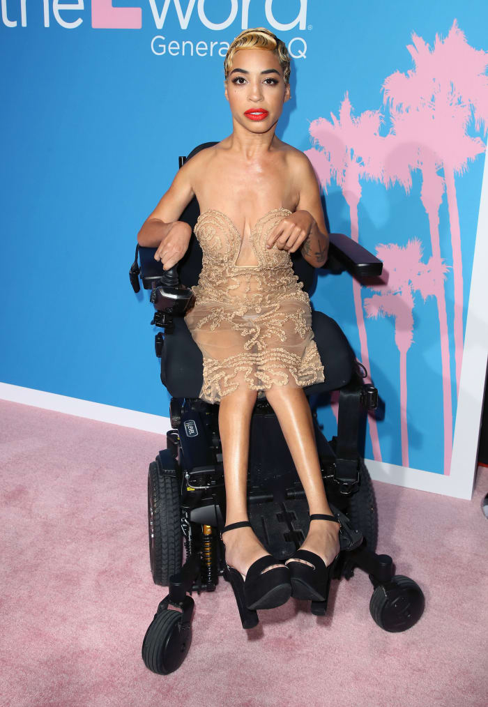 Mercado at the premiere of "L Word: Generation Q" in December 2019.