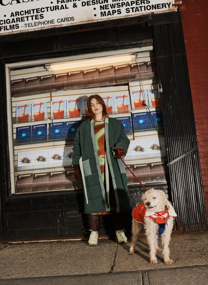 The Offhours x Gossamer Dogwalker Homecoat,$345, available here.