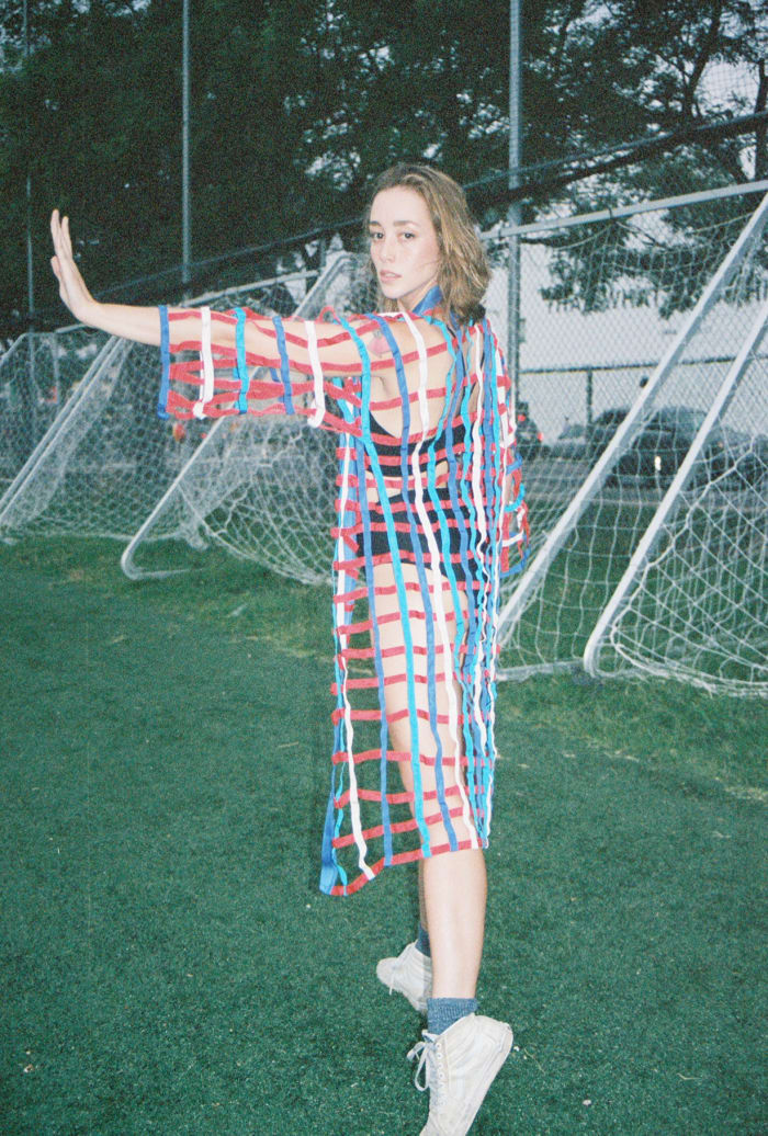Lily Forbes Sport Net Robe, $328, available here.