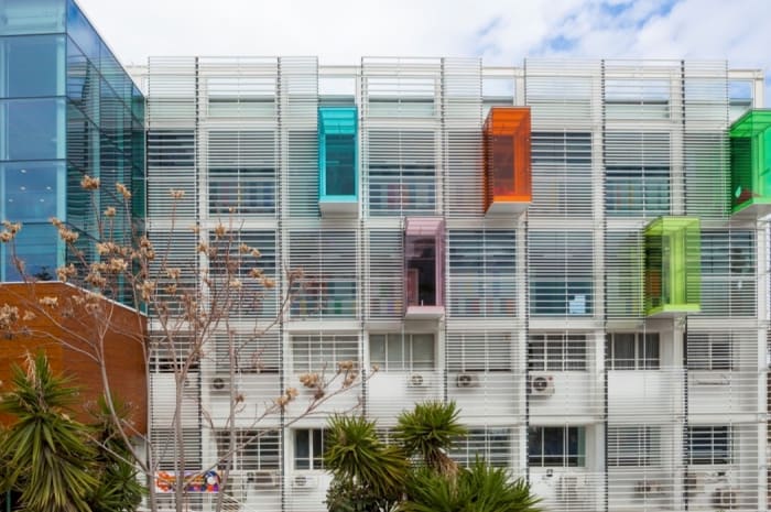 Shenkar College of Engineering and Design exterior. Photo: Courtesy of Shenkar College of Engineering and Design