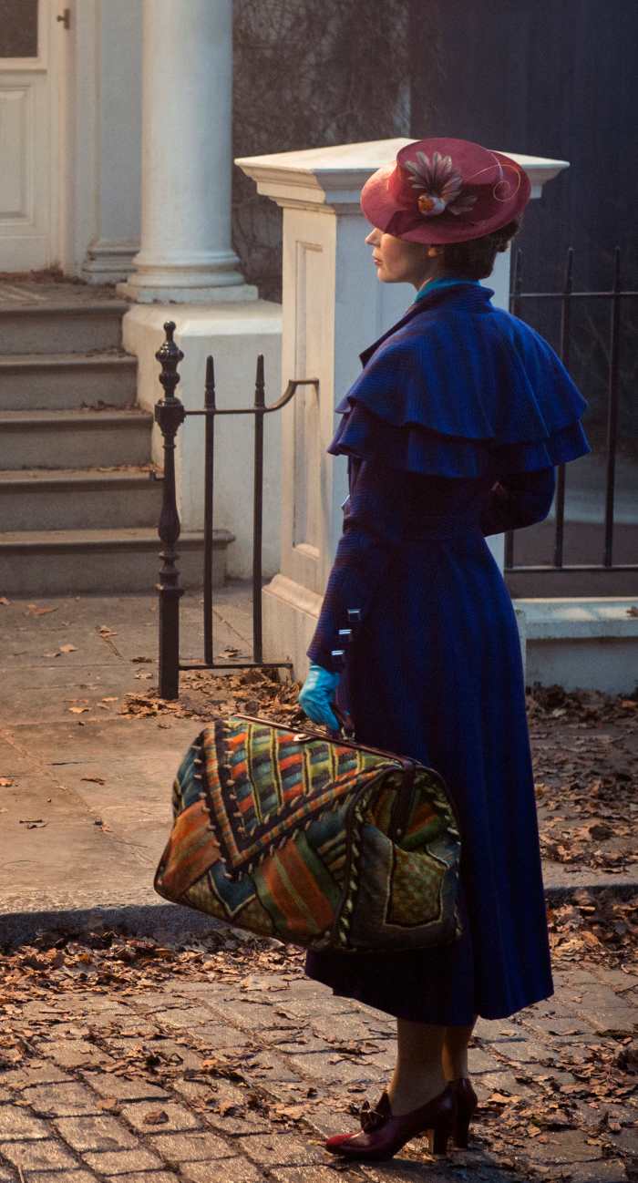 Mary Poppins (Emily Blunt). Photo: Jay Maidment/Courtesy of Disney Enterprises