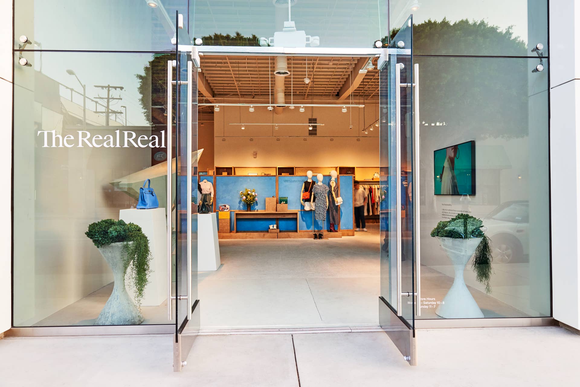 The RealReal Melrose store. Photo: Joyce Lee Studio