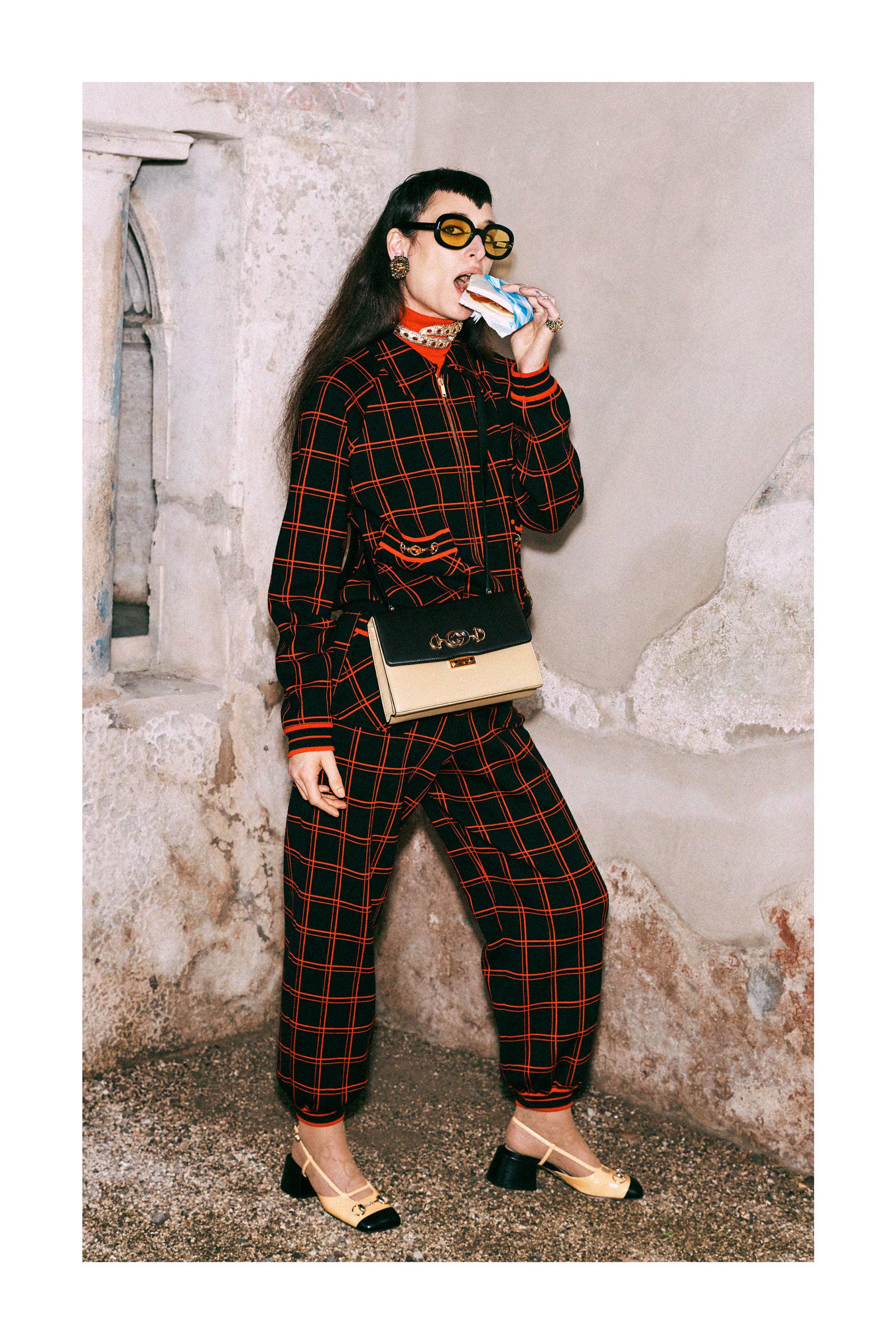 A look from Gucci's Pre-Fall 2019 collection. Photo: Harmony Korine/Gucci