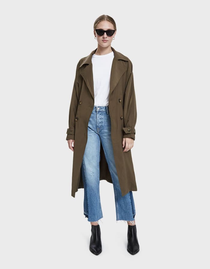 Farrow Krisha Woven Jacket in Moss, $94.99 (from $136), available here.