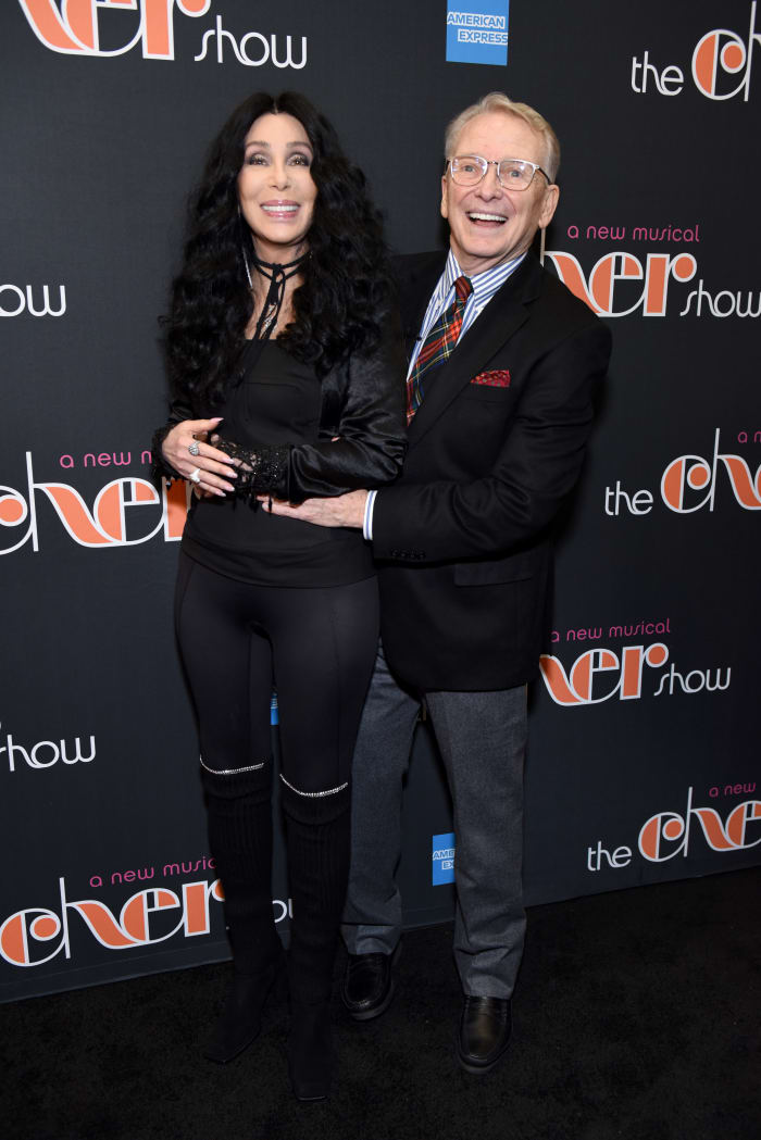 Cher and Bob Mackie at 'The Cher Show' Broadway Opening Night at Neil Simon Theatre on December 03, 2018. Photo: Jenny Anderson/Getty Images for The Cher Show