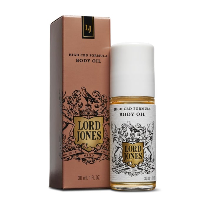 Lord Jones High CBD Formula Body Oil, $75, available here. Photo: Courtesy of Lord Jones