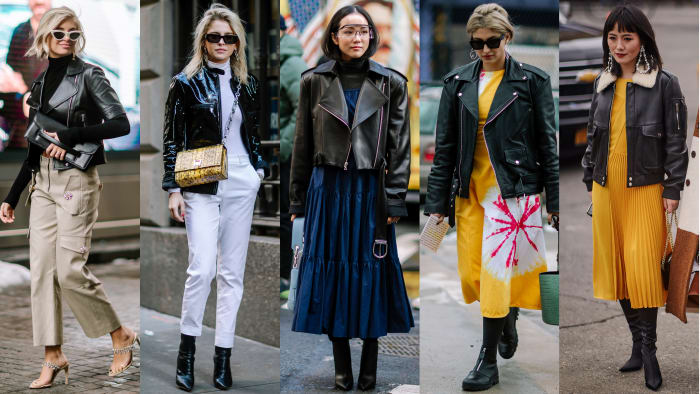 Short Black Jackets Made a Street Style Comeback on Day 7 of New York ...
