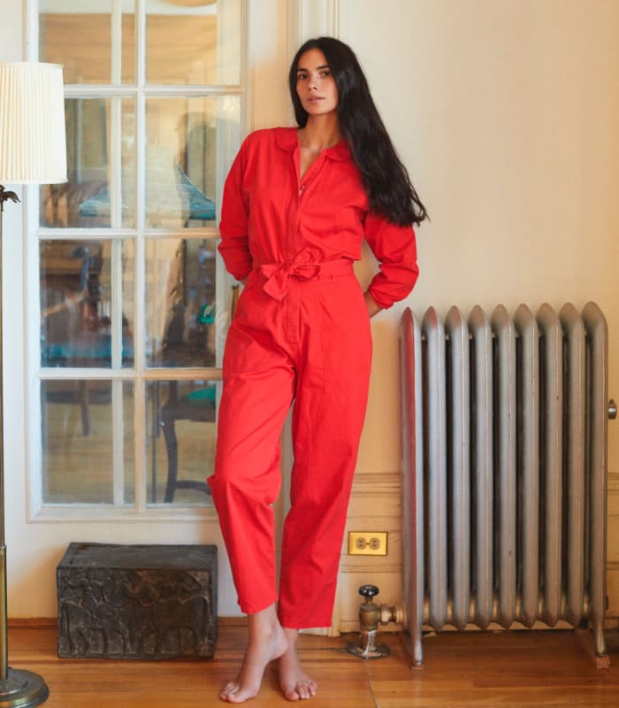 Loup Red Gilda Jumpsuit, $193, available here.